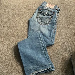 True Religion mens distressed jeans